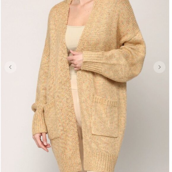 Sweaters - #142 CARDIGAN OPEN FRONT
